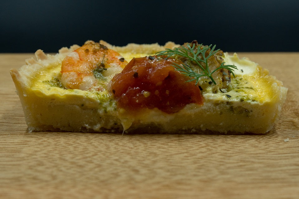 エビとホタテのシーフードキッシュ-online