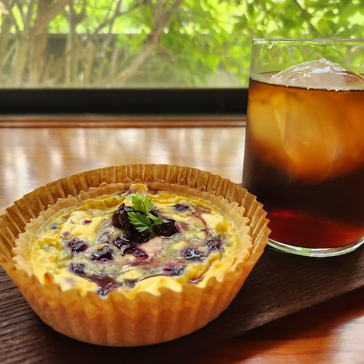 ブルーベリーとクリームチーズのスイーツキッシュ-O