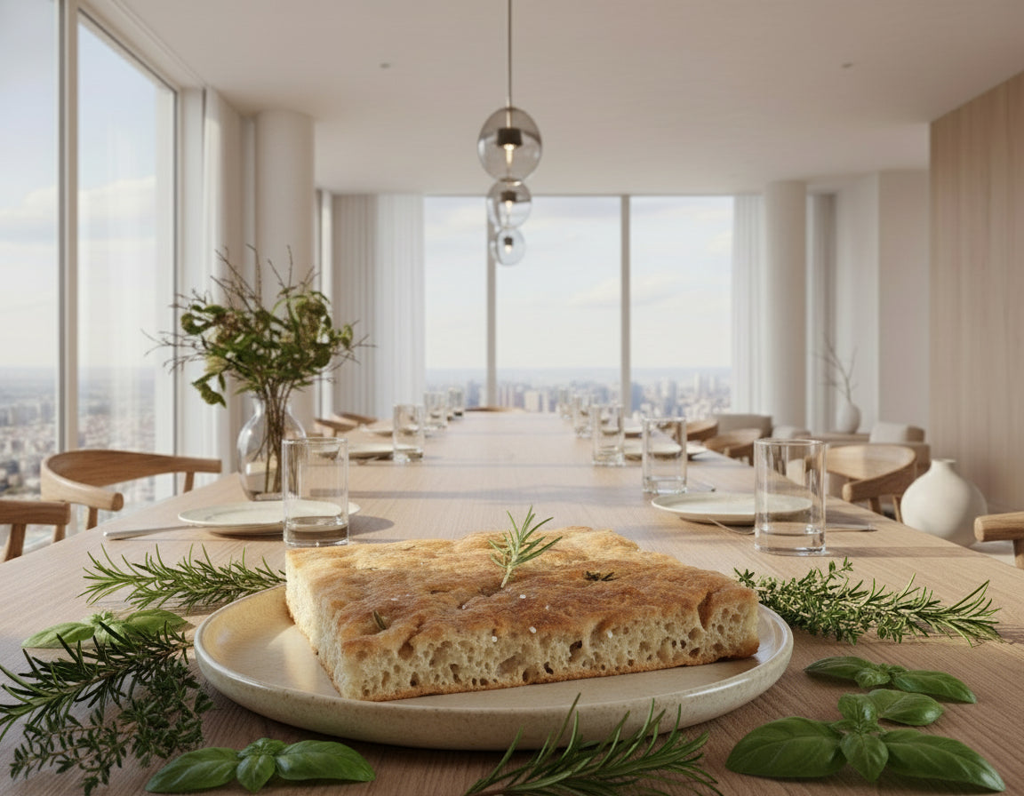 米粉フォカッチャ